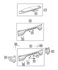 Genuine Mopar High Mounted Stop Lamp L0000922