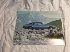 1977 Ford Maverick dealer sales brochure