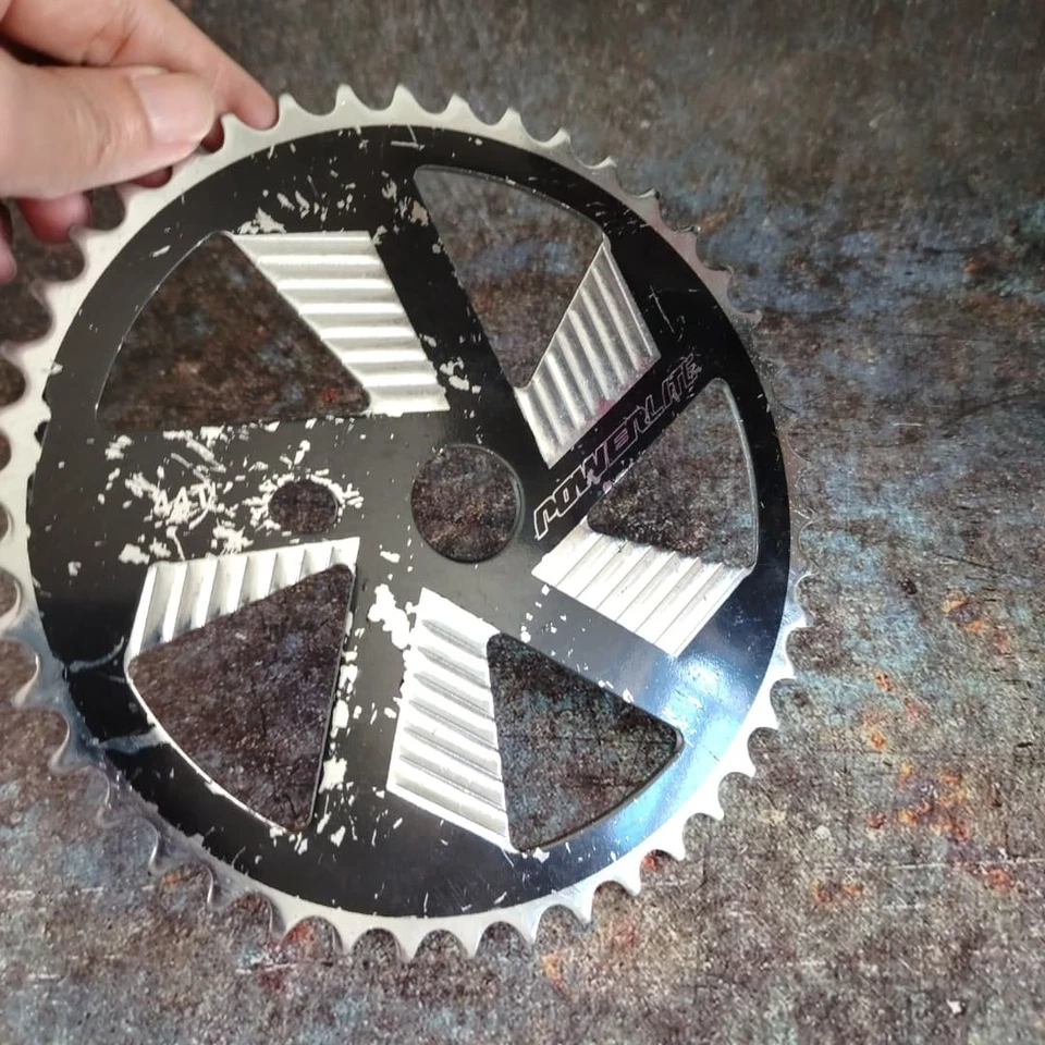 Plato piñón BMX Old School Powerlite 44T 44 dientes manivela OPC GT Haro Dk Foto 4 de 4