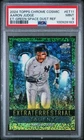 2024 TOPPS CHROME COSMIC AARON JUDGE ET-GREEN SPACE DUST REFRACTOR /75  PSA 9