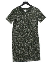 Thought A-Line Midi Dress in Green