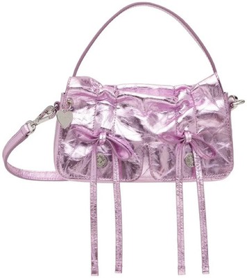 Acne Studios Multipocket Micro Crossbody Metallic lavender Purple Gebraucht J...