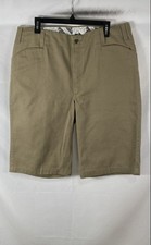 Ben Davis Men's Khaki Tan Heavy Twill Workwear Relaxed Shorts Size 38