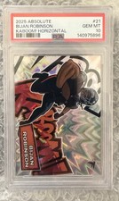 2025 Absolute Bijan Robinson Kaboom! Horizontal PSA 10