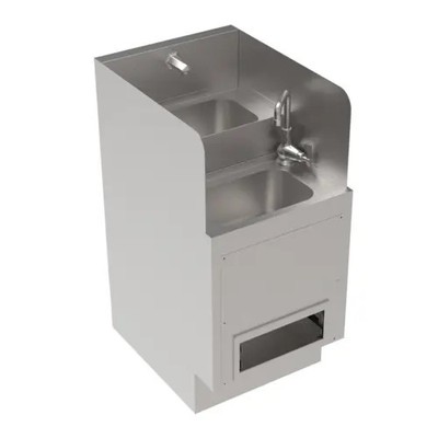 Krowne KR24-HX18-E Royal Series Stainless Underbar Electric Hybrid Dump Sink