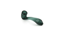 GRAV 6" CLASSIC SHERLOCK GLASS HAND PIPE LAKE GREEN SHIPS FROM USA