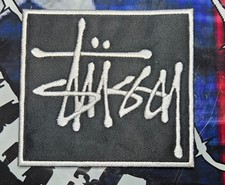 EMBROIDERED STUSSY FASHION HOUSE PATCH (Pleas...