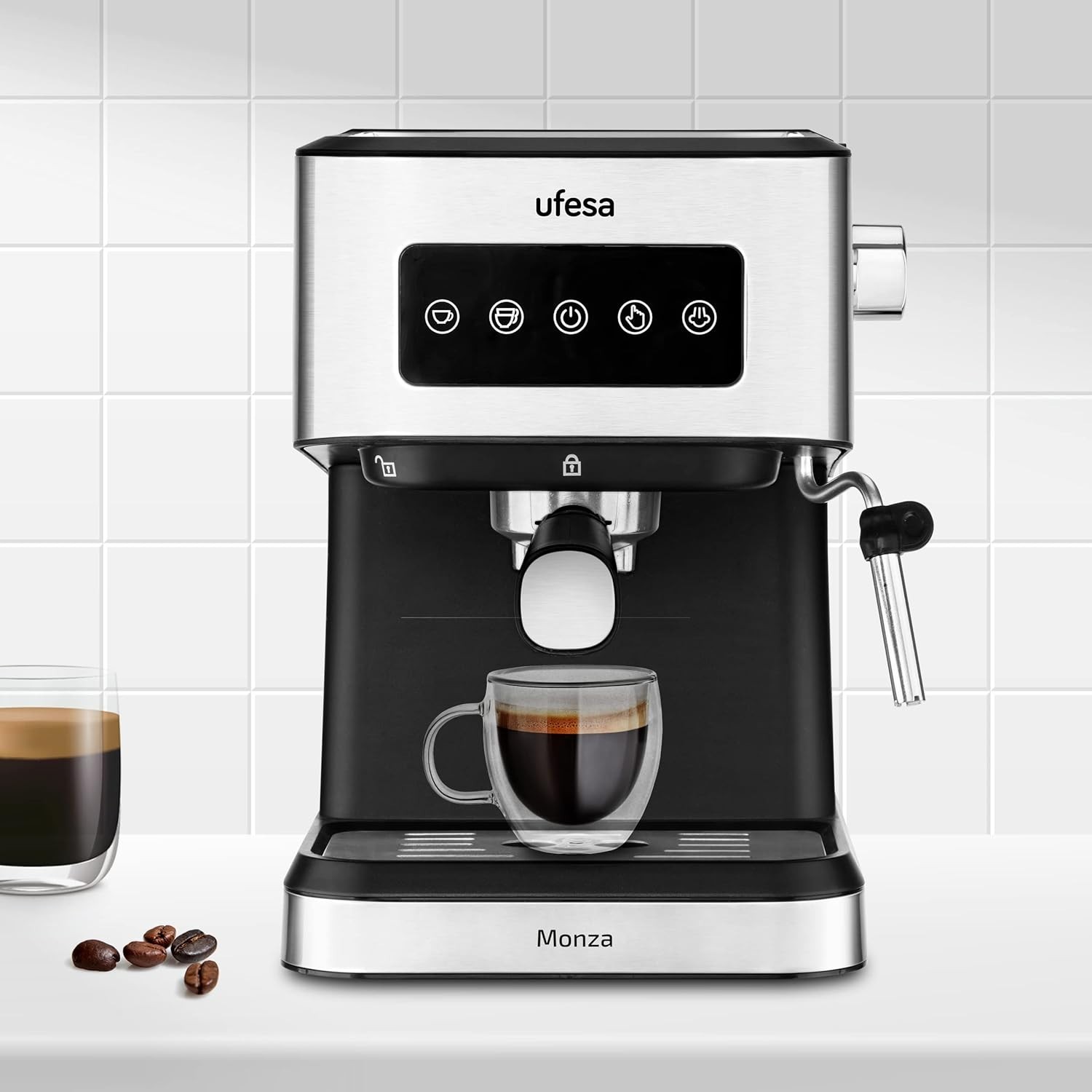 Ufesa Monza Macchina Caffè macinato e Cialde Monodose ESE, Pressione 20 foto 6