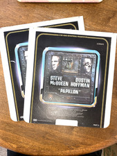 PAPILLON VINTAGE CED SELECTAVISION MOVIE LASER DISC VHS CULT CLASSIC HOFFMAN