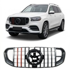 GT-R Carbon Look Frontgrill passend für Mercedes GLS X167 2018-heute GT-R Carbon Look Frontgrill passend für Mercedes GLS X167 2018-heute