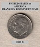 2003 D - Roosevelt 10¢ Dime "Circulated" Actual Coin Shown **FREE S&H**