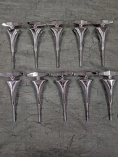 Vintage 1970's Sonor Phonic Bass Drum Tension Rods And Claws Lot Of 10