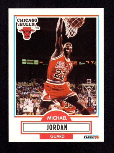 1990-91 Fleer #26 Michael Jordan UER NMMT 9741