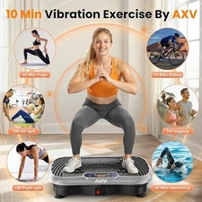AXV Vibration Plate Fitness Platform Exercise Machine