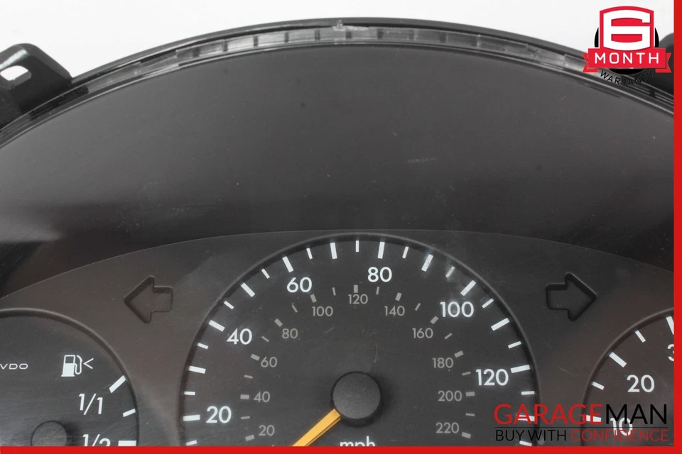 02-05 Mercedes W163 ML500 ML350 Instrument Cluster Speedometer OEM - Image 4 of 4