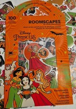 Disney Princess  Villains Halloween Decal Sticker Pack 100 Pcs 2025