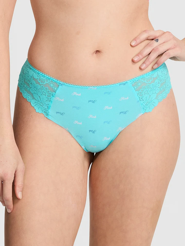 Tanga Panty Victoria's Secret No-Show Midnight Navy S M L Foto 3 de 4