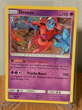 Deoxys - SM164 Holo Promo Sun & Moon Promo Pokemon Moderately Played on eBay