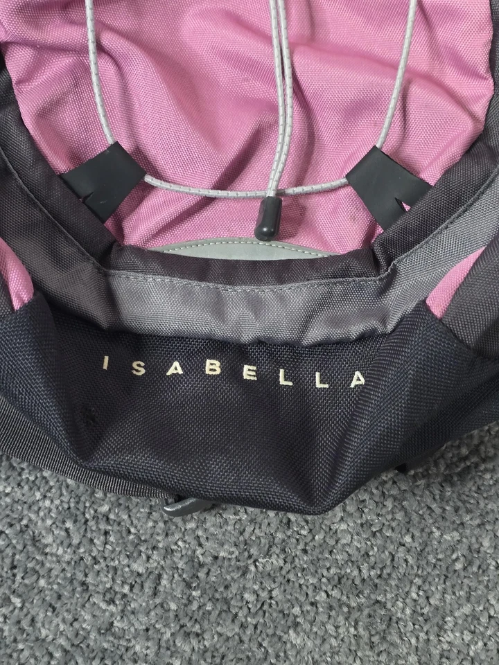 The North Face Isabella Womens Backpack Purple Gray One Size Daypack Travel - Image 2 of 4