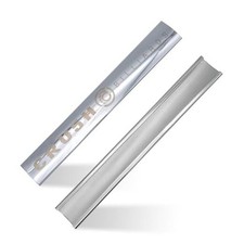 Cru5h Stainless Steel Pool Cue Tip Shaper - Multifunctional Tool for silver