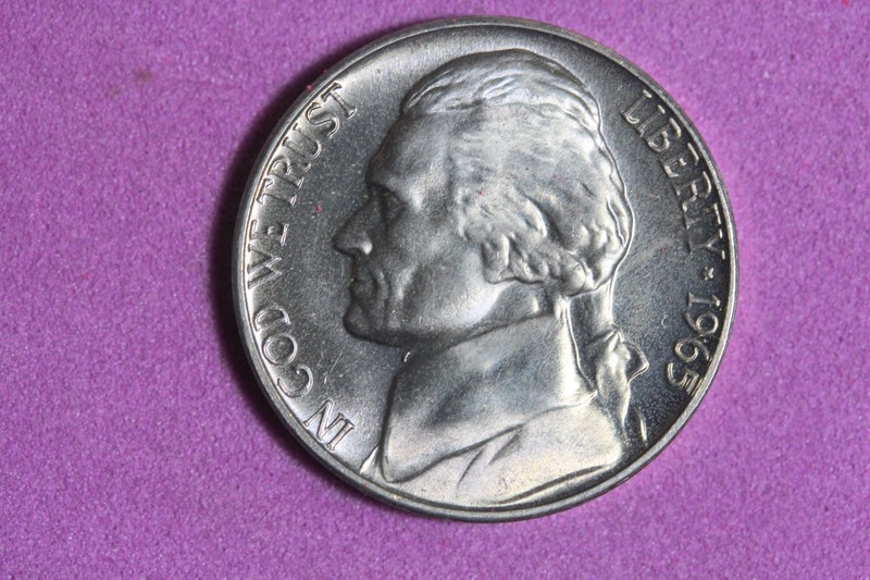 ESTATE FIND 1965 JEFFERSON NICKEL #K61453
