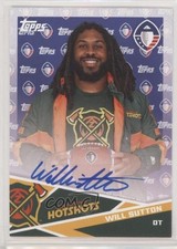 2019 Topps Alliance of American Football Auto Will Sutton #AU-WS Auto 0w8