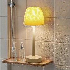 Shower Lamp - Waterproof Bathroom Lamp with 16 Color Ocean Wave Projector, Re...