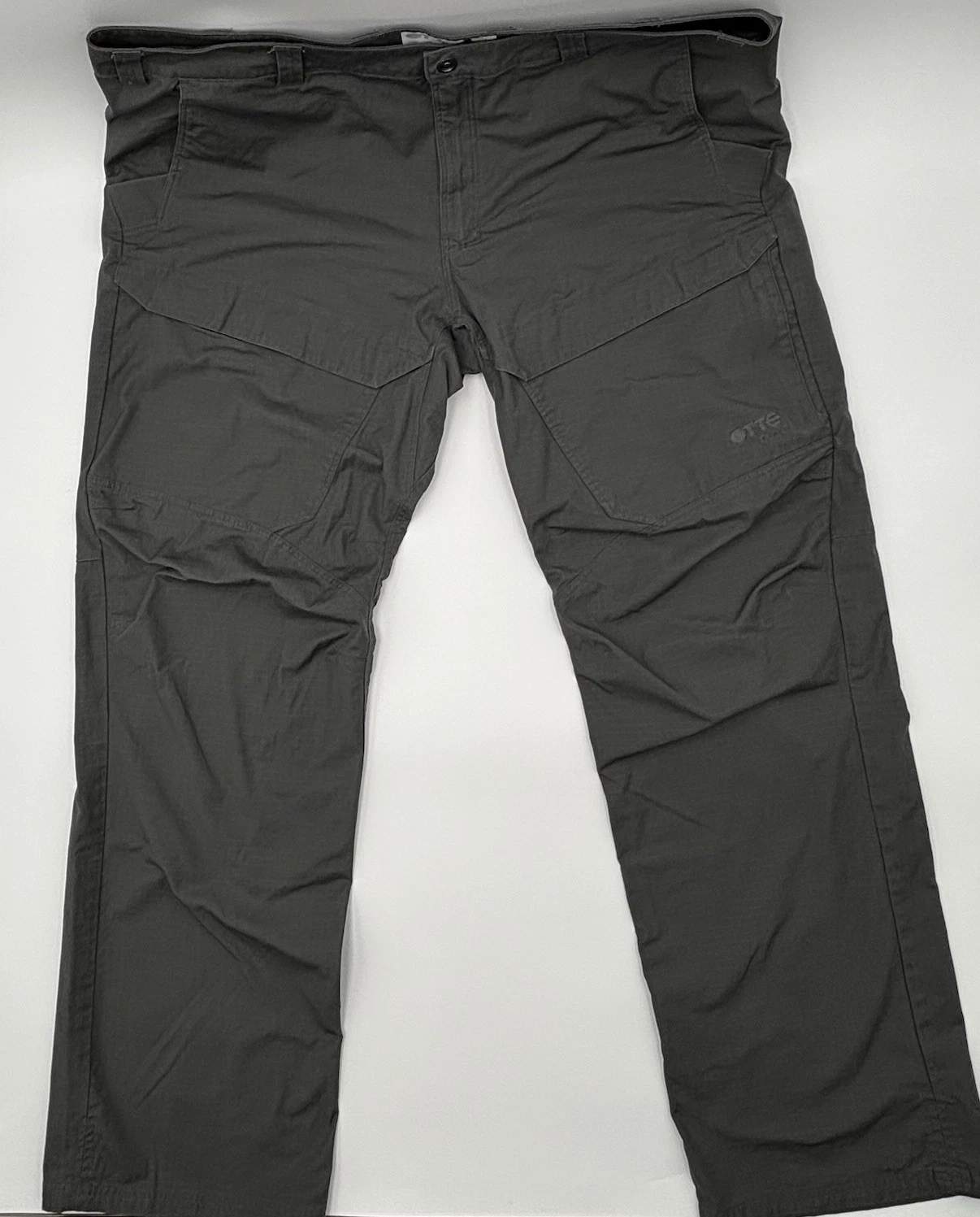 OTTE Gear Capital Pants Mens 40x36 Grey Tactical Ripstop Cargo Outdoor Chino
