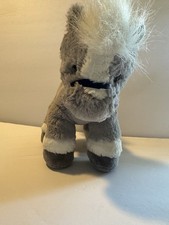 10 Breyer Bridle Plush Horse Grey/White Very Soft Pre-owned Great Condition
