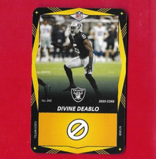 2025 Mattel UNO Elite Core Edition-DIVINE DEABLO Yellow, Las Vegas Raiders #045