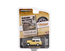 1:64 GREENLIGHT 1970 Jeepster Commando - Vintage ad Cars, nuovo