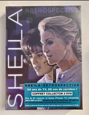 Sheila Retrospektive Collector's Box 2 DVD NEU im Blister RAR