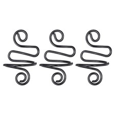 3Pcs Crochet Ring Adjustable Crochet Tension Handmade Yarn Ring Black