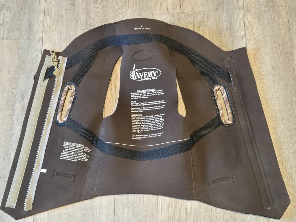 Avery Sporting Dog Neoprene Hunting Vest (18" Neck, 28" Chest) - Image 2 of 4