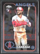 Trey Cabbage 2024 Topps Chrome #226 Rookie