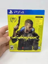 Cyberpunk 2077 • PlayStation 4/PS4 • Manual/Map/Compendium/Stickers Game & Case