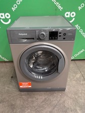 Image of Hotpoint Washing Machine 8kg 1400 rpm Graphite A NSWM 846 GG UK #LF130161