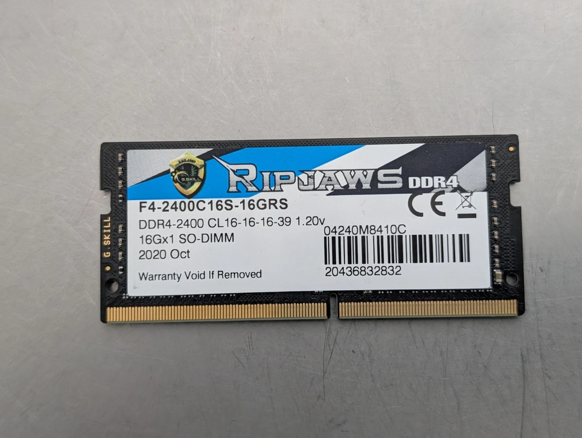 G. SKILL PC4-19200 (DDR4-2400) Bus Speed Computer RAM 16 GB Total