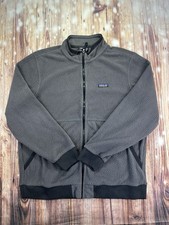 Patagonia Men's Fleece Mock Neck Gray Jacket Size XL