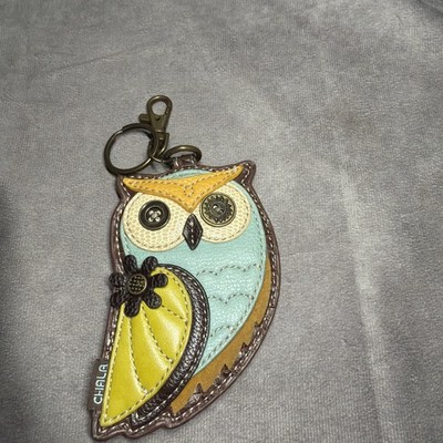 Chala Owl Variation Key Fob Coin Purse Bird Lover Purse Accessory Keychain Boho