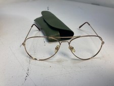 Unknown Vintage Aviator Frames with Cases 55-20-140