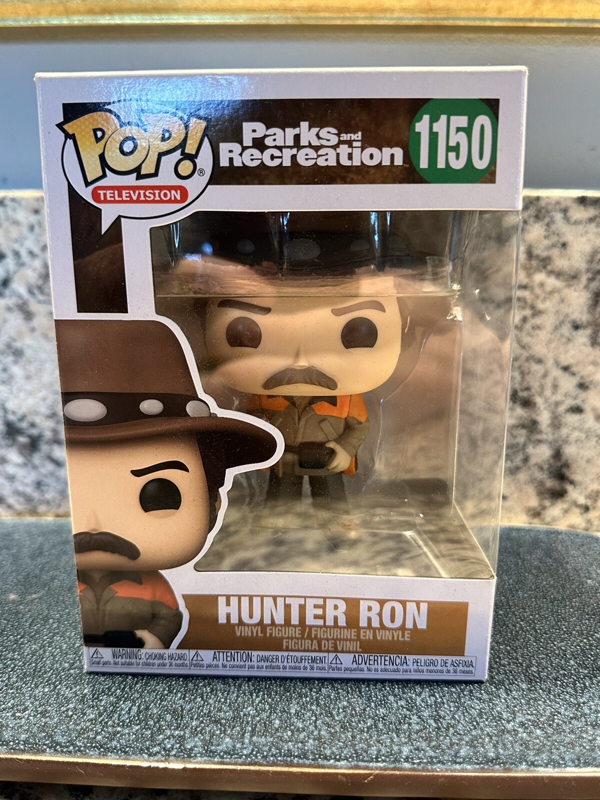 Funko Pop! Hunter Ron #1150 Parks And Recreation Television