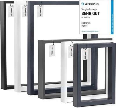 HOLZBRINK Pieds De Table En Bois Pour Table Basse Banc, Pieds De Meuble, HLT-01