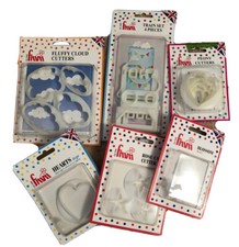 Job lot 6 X  NEW sugarcraft fondant cake decorating  cutters
