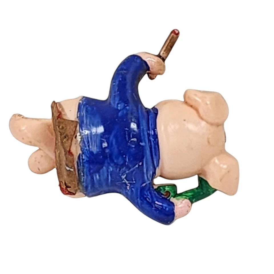 Mini repuesto de plástico duro The Boss Pig en traje para teléfono LEER DESCRIPCIÓN Foto 2 de 4