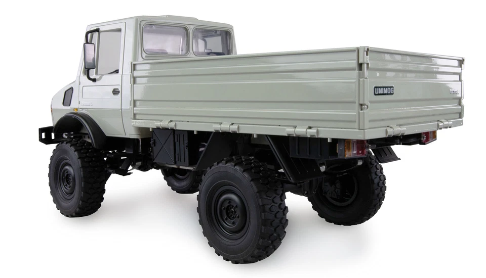 Amewi RC Mercedes Benz Unimog Basic 4WD 1:12 RTR hellgrau - Bild 4 von 4