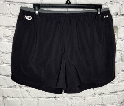 REI OXT Womens Fleet shorts Running and Training Black Size