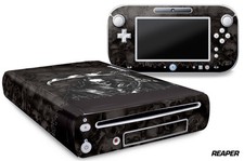 Skin Decal Wrap for Nintendo Wii U Gaming Console  Controller Sticker REAPR