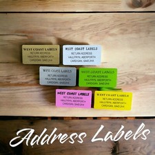 Gold Original Adressetiketten f&auml;hige Etiketten Kunden suchen einen neuen Lieferanten..