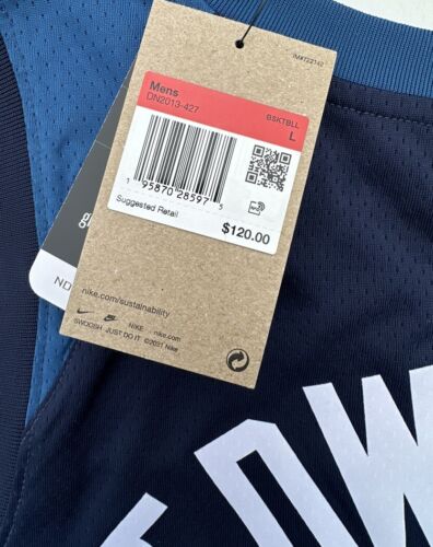 ANTHONY EDWARDS #5 SIGNED NIKE TIMBERWOLVES SWINGMAN BASKETBALL JERSEY PSA/DNA - Picture 3 of 5